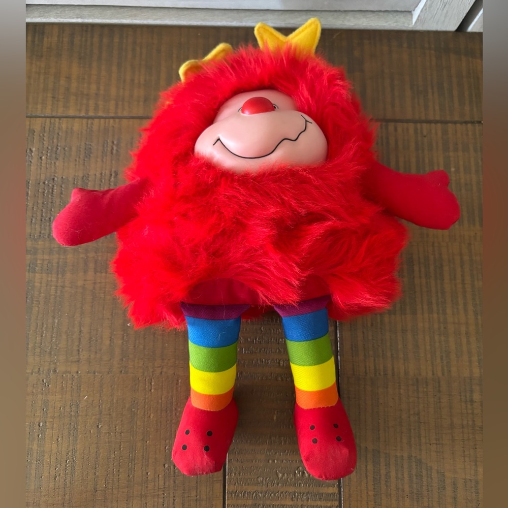 1983 Vintage Rainbow Brite Romeo Sprite Plush - Picture 7 of 12